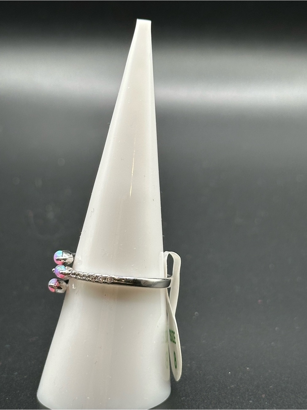 Stars Abound ring, size 8, silver, RBP7446 - Picture 3 of 6